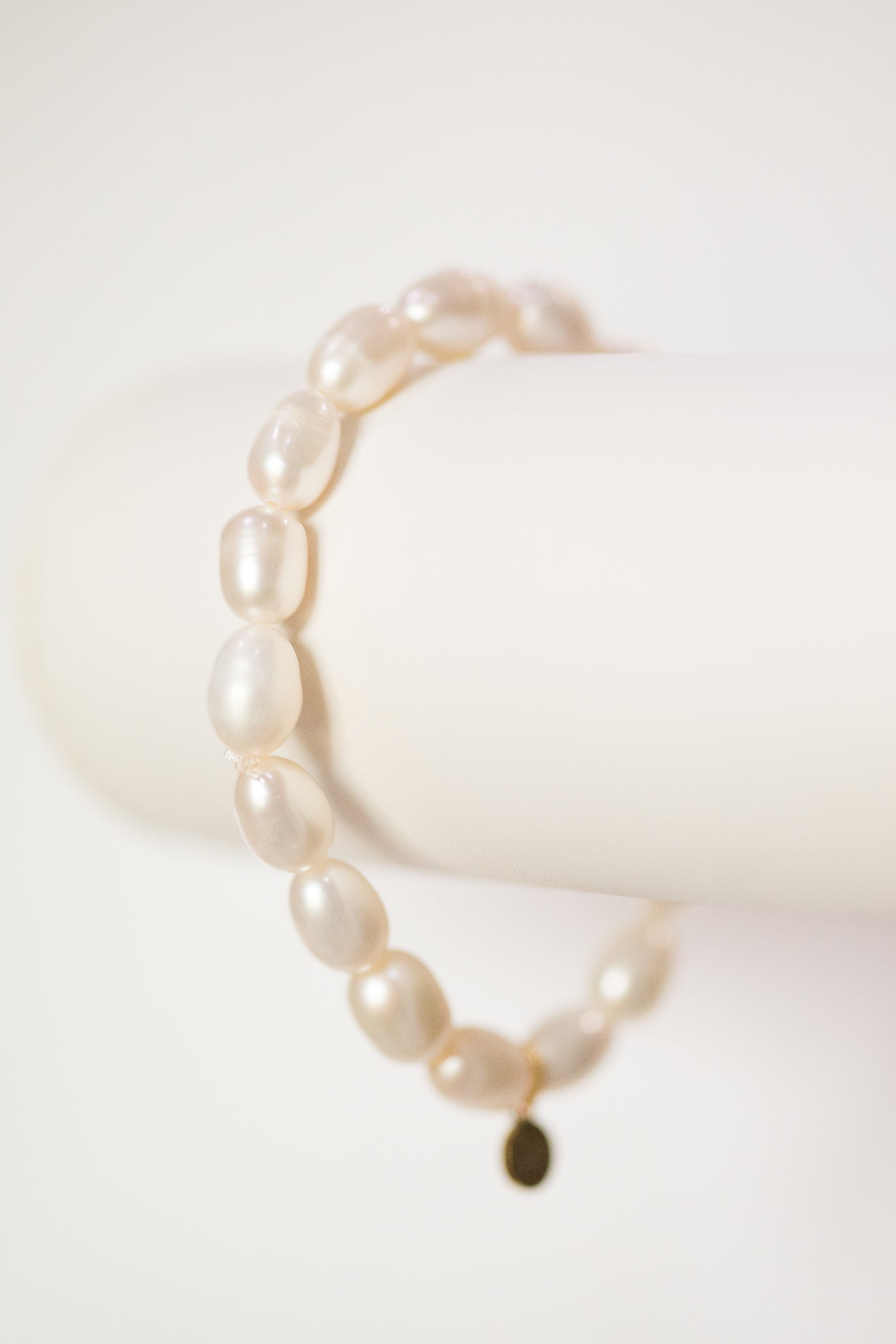 the rice pearl bead bracelet